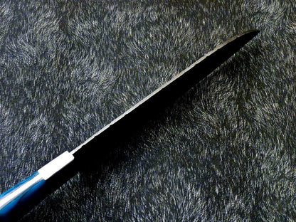 13" Custom Hand Forged Damascus Steel Chef Knife Kitchen Knife with Resin Handle
