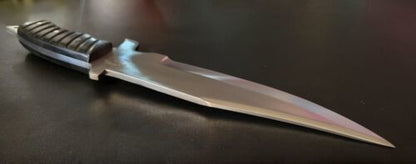 Handmade D2 Steel Tactical Bowie Knife with Micarta Handle – Full Tang Hunting & Survival Knife