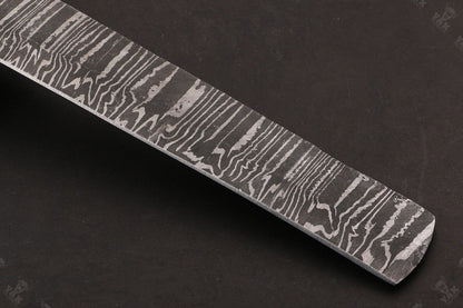 16" Custom Hand Forged Fire Damascus Steel Brisket Knife for Kitchen & Chef