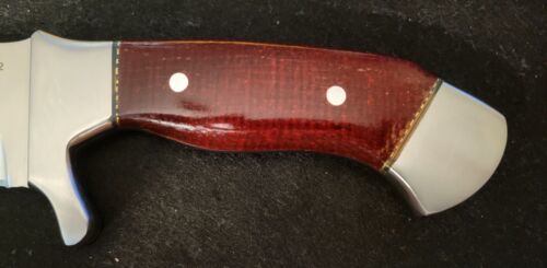 15.4" Handmade D2 Tool Steel Hunting Camp Bowie Knife – 6.25MM Thick Blade