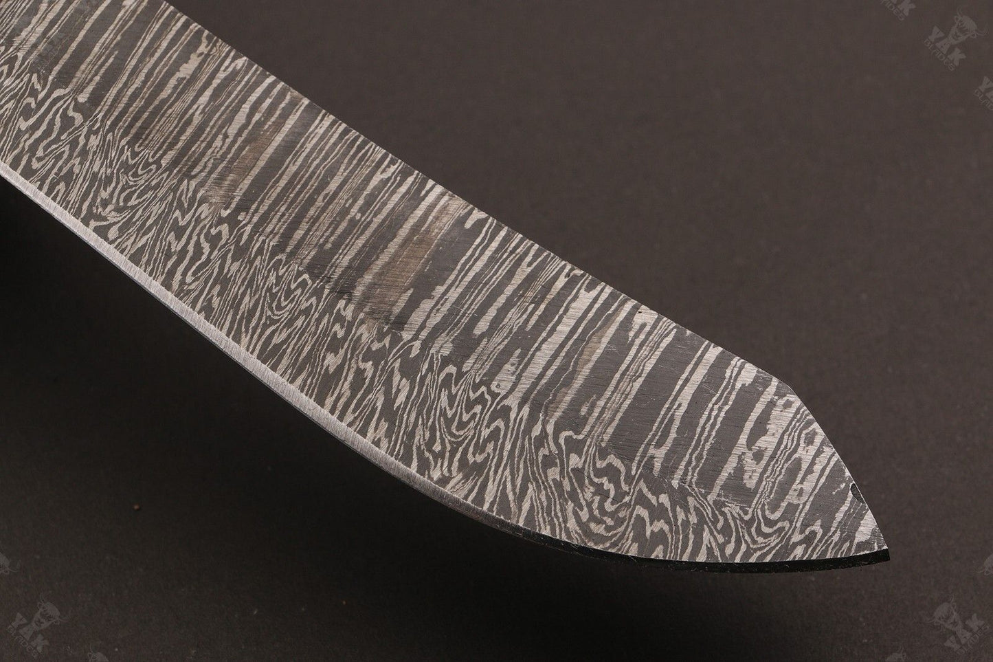 13" Custom Hand Forged Fire Damascus Steel Fillet Knife Damascus Fillet Knife W/Sheath