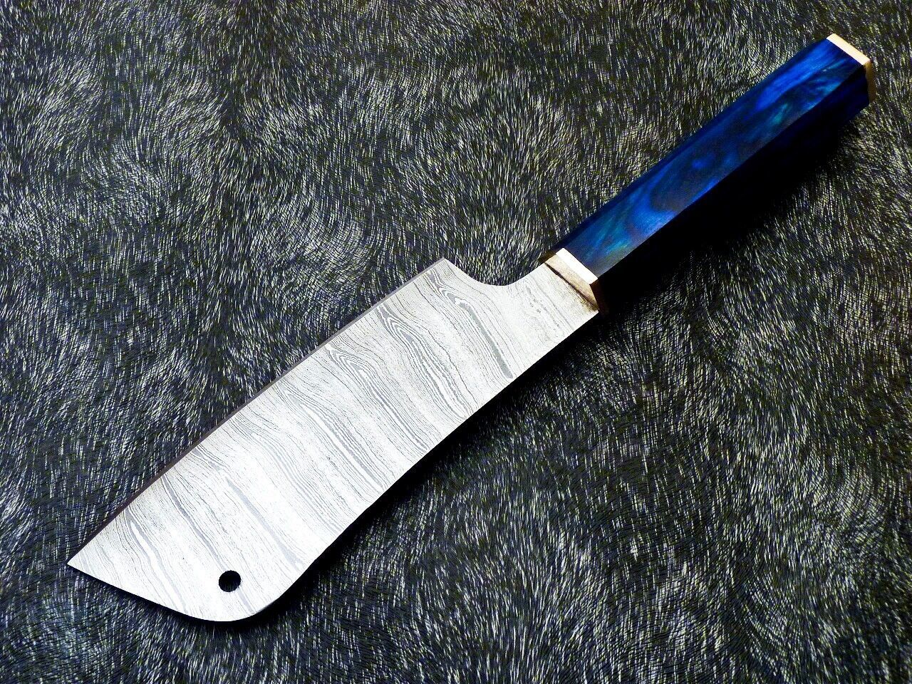 12" Custom Hand Forged Damascus Steel Chef Knife – Kitchen Knife with Hardwood Handle
