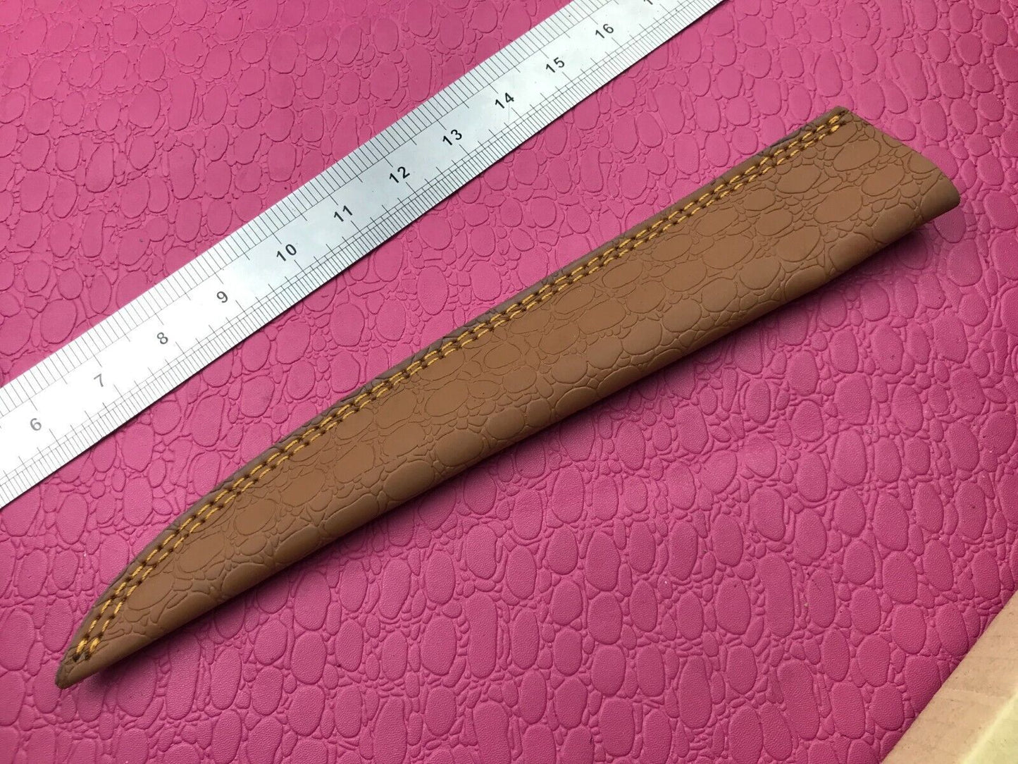 14" Handcrafted Damascus Fillet Knife Damascus Steel Knife W/Sheath