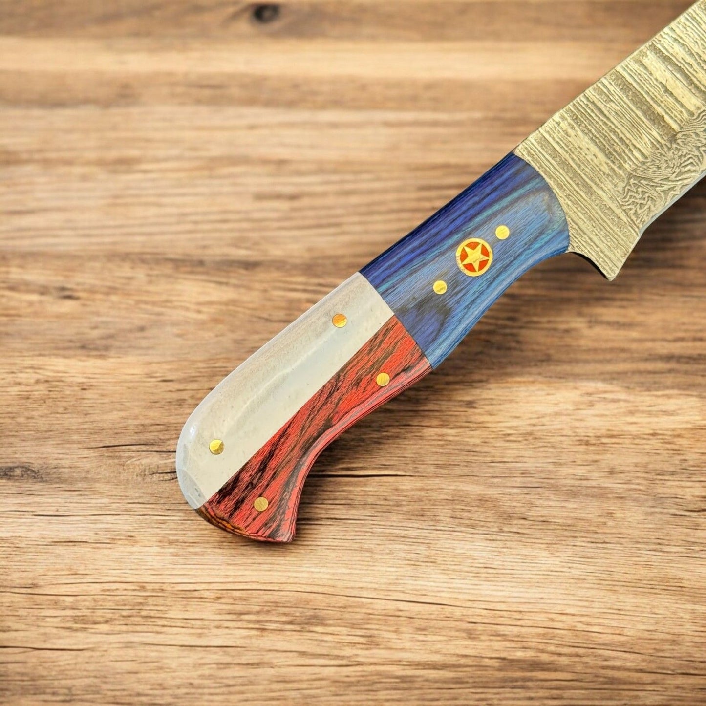 Handmade Fillet Knife & Damascus Fishing Knife 12" Damascus Steel Kitchen Knife