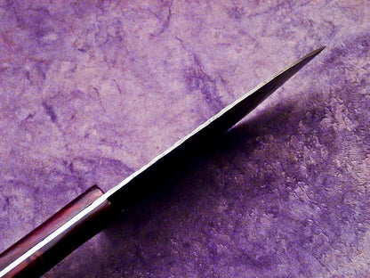 11.0" Handmade Damascus Steel Professional Chef Knife with Natural Hardwood Handle