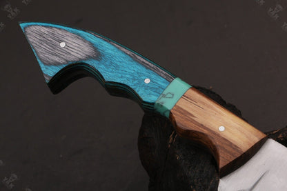 13" Custom Handmade D2 Steel Fillet Hunting Knife Best Fillet Knife & Custom Fillet Knife