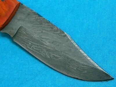 Damascus Steel Bowie Knife – Ram’s Horn Handle, Hunting & Survival Utility