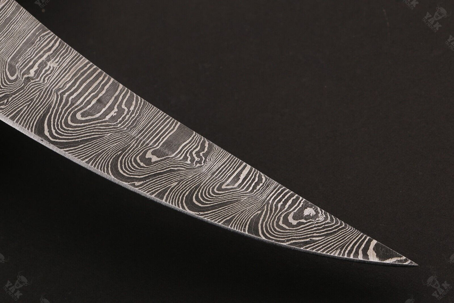 13" Handmade Damascus Fillet Knife Custom Fillet Knife With Pakka Wood Handle & Sheath