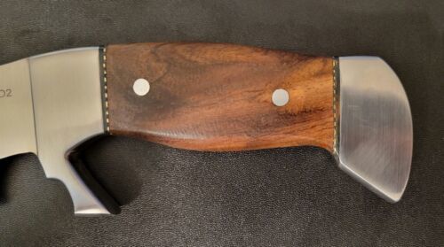 17.3" Handmade Full Tang 6.08MM Thick D2 Steel Hunting Bowie Knife
