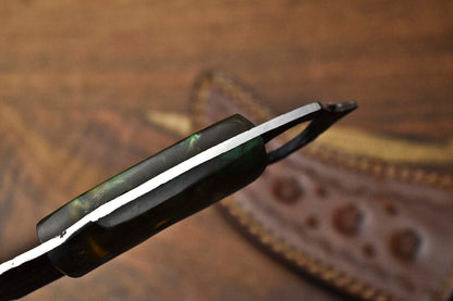 8.0" Handmade Best Karambit Knife Steel Karambit Knife With Full Tang Resin Handle