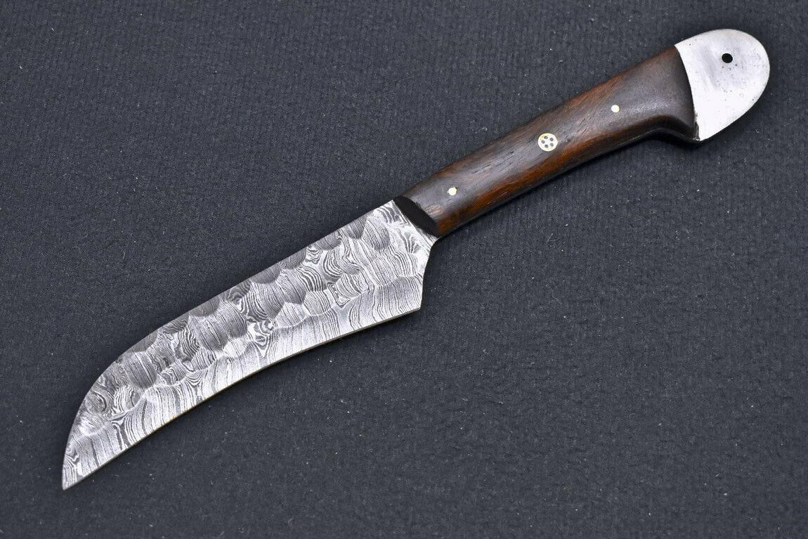 CUSTOM HAND FORGED DAMASCUS BLADE PROFESSIONAL KITCHEN CHEF KNIFE