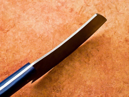 11" Custom Handmade Damascus Steel Chef Cleaver Knife with Hard Wood Handle