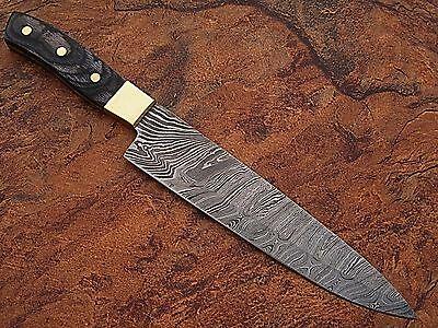 Damascus Steel Chef Knife Set – 5 Pc Handmade Kitchen Knives