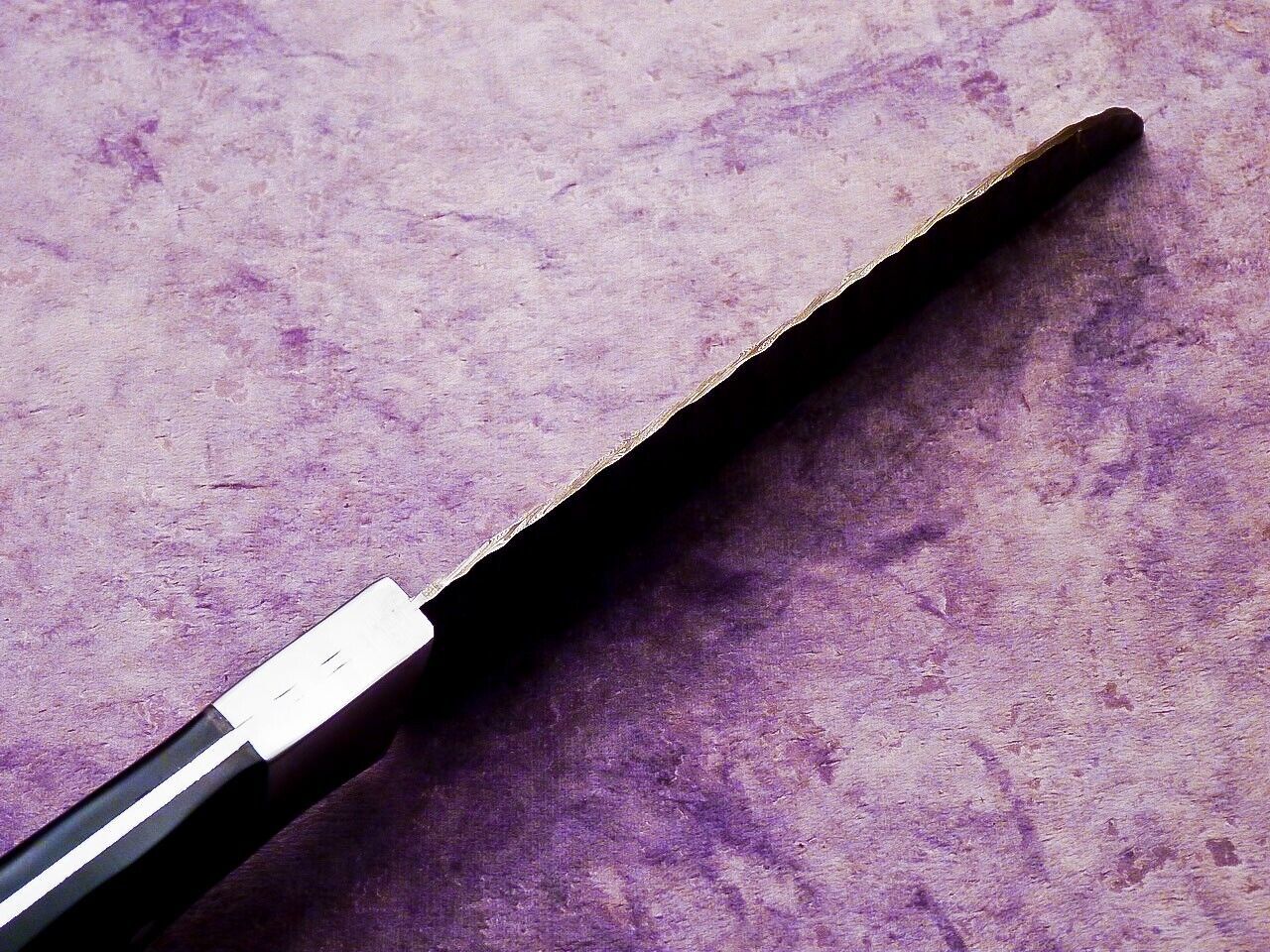 10" Professional Chef Knife Damascus Blade Kitchen Knife "Bull Horn"