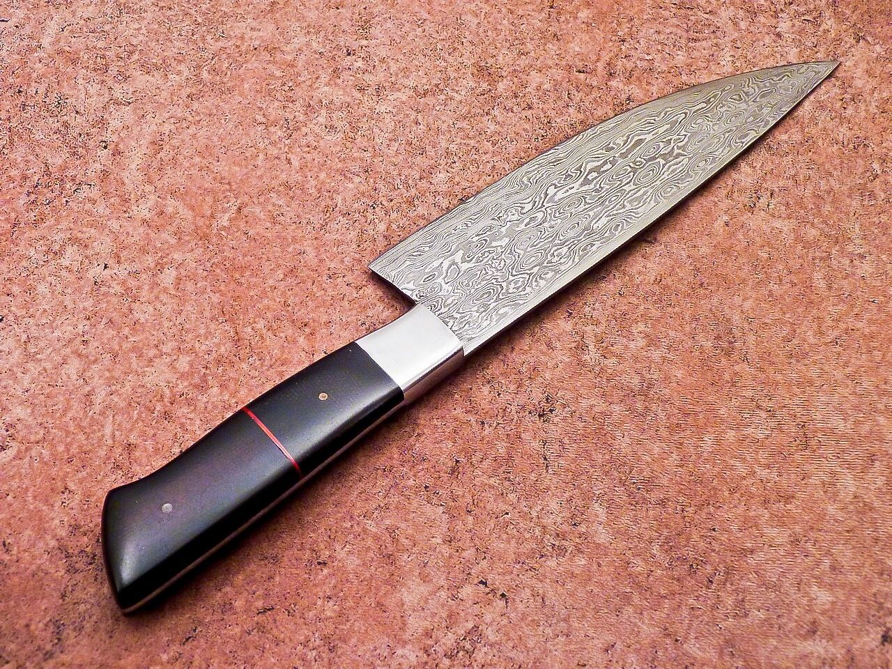 13" Handmade Professional Damascus Steel Chef Knife with Resin Handle