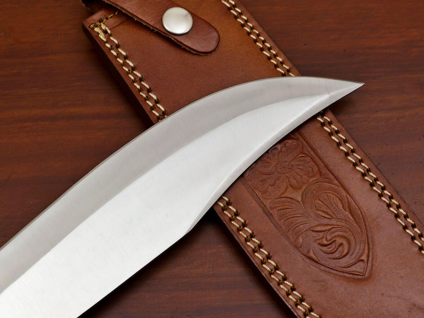 Ultimate Survival D2 Bowie Knife | 12-Inch Full Tang Fixed Blade