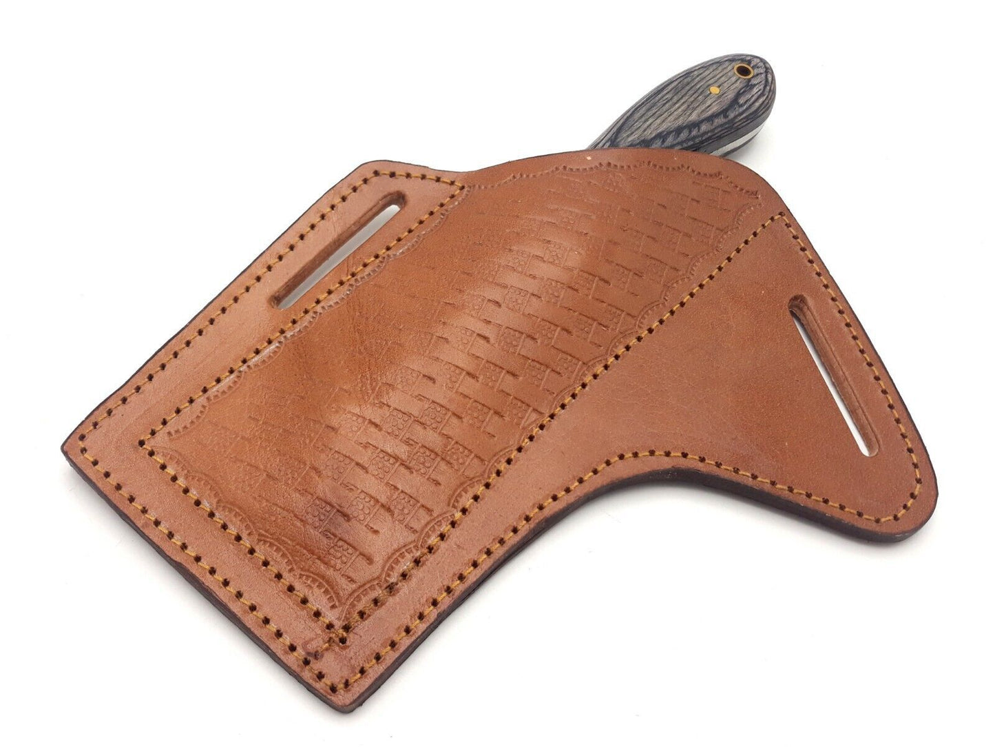 Handmade Damascus Steel Bull Cutter Knife Custom Bull Cutter Knife  With Wood Handle