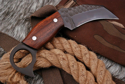 Best Karambit Handmade D2 Steel Full Tang Karambit Knife With Wood Handle