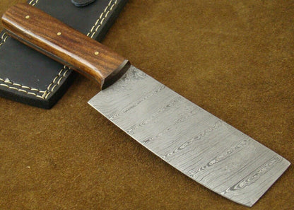 Handmade Damascus Knife – Hunting & Kitchen/Chef’s Knife