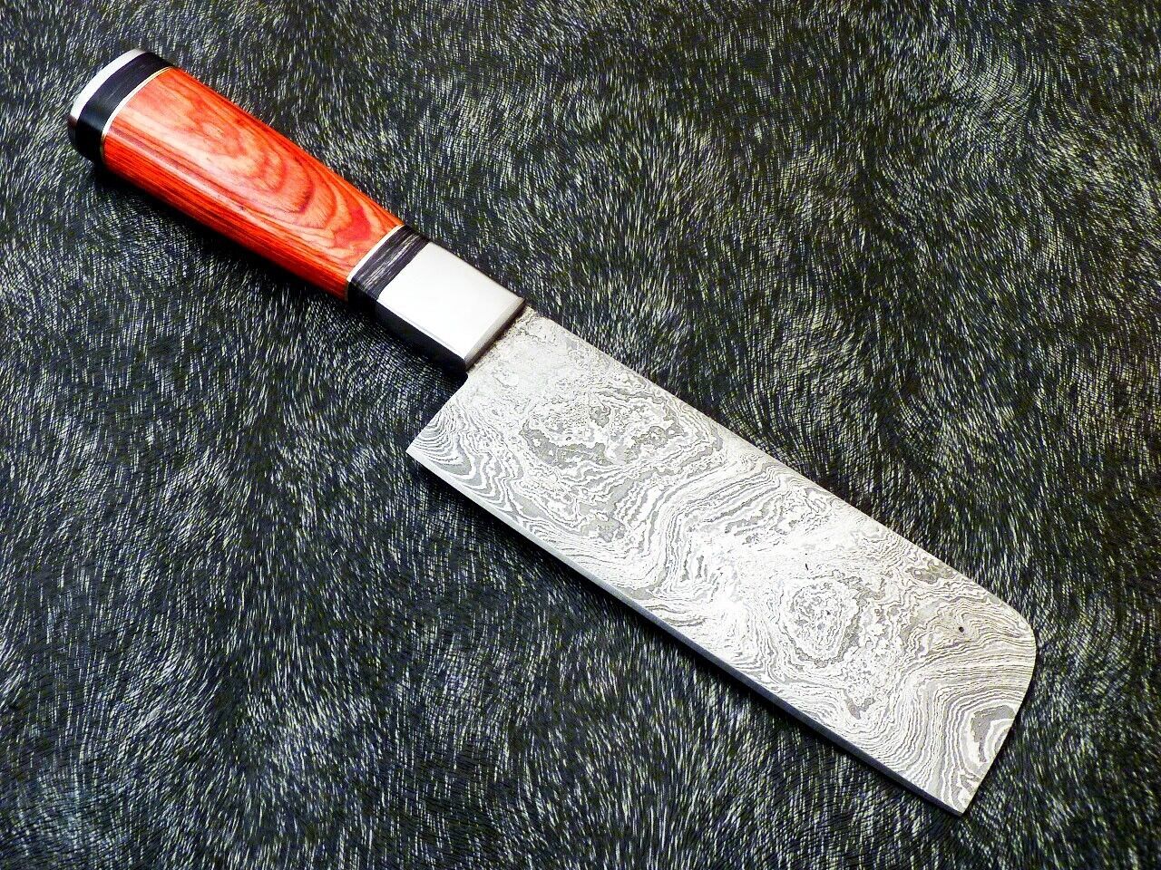 11" Custom Hand Forged Damascus Steel Chopper Knife – Kitchen & Chef Knife