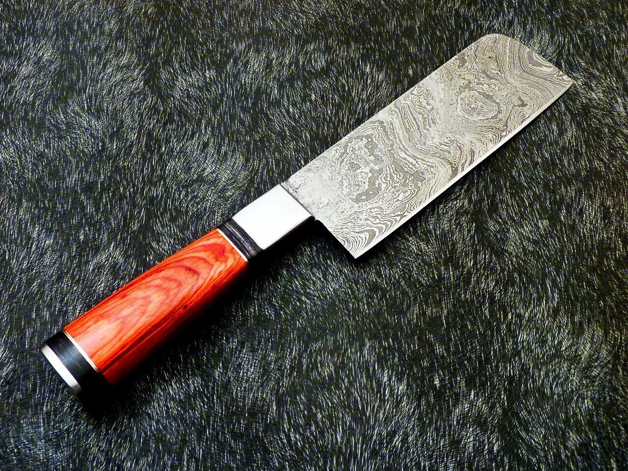 11" Custom Hand Forged Damascus Steel Chopper Knife – Kitchen & Chef Knife