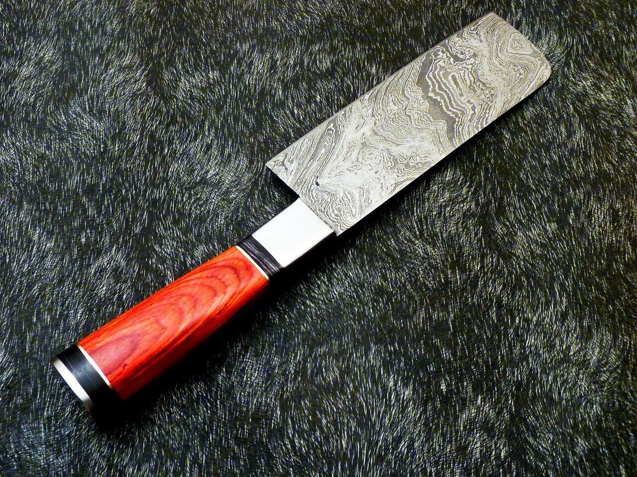 11" Custom Hand Forged Damascus Steel Chopper Knife – Kitchen & Chef Knife