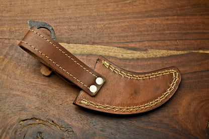 Best Karambit Knife 8.0" Handmade High Carbon Steel Blade Karambit With Resin Handle