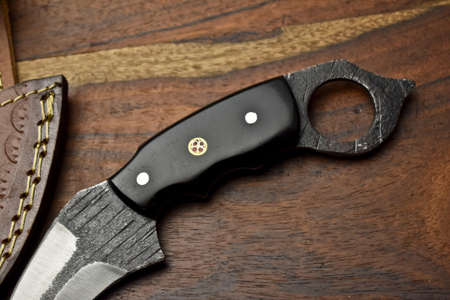 Best Karambit Knife 8.0" Handmade High Carbon Steel Blade Karambit With Resin Handle