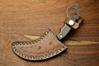 Best Karambit Knife 8.0" Handmade High Carbon Steel Blade Karambit With Resin Handle