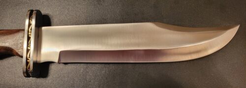 17" Handmade D2 Steel Combat Hunting Classic Bowie Knife | Full Tang Survival Knife with Sheath