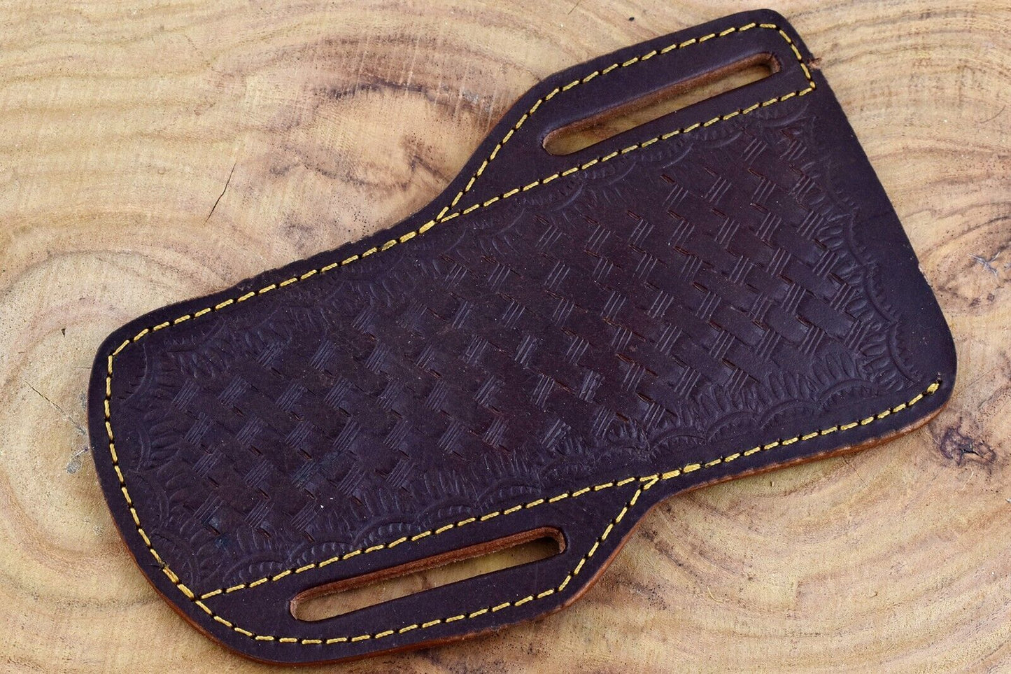 Handcrafted Carbon Steel Bull Cutter Knife With Sheath Custom Bull Cutter Knife