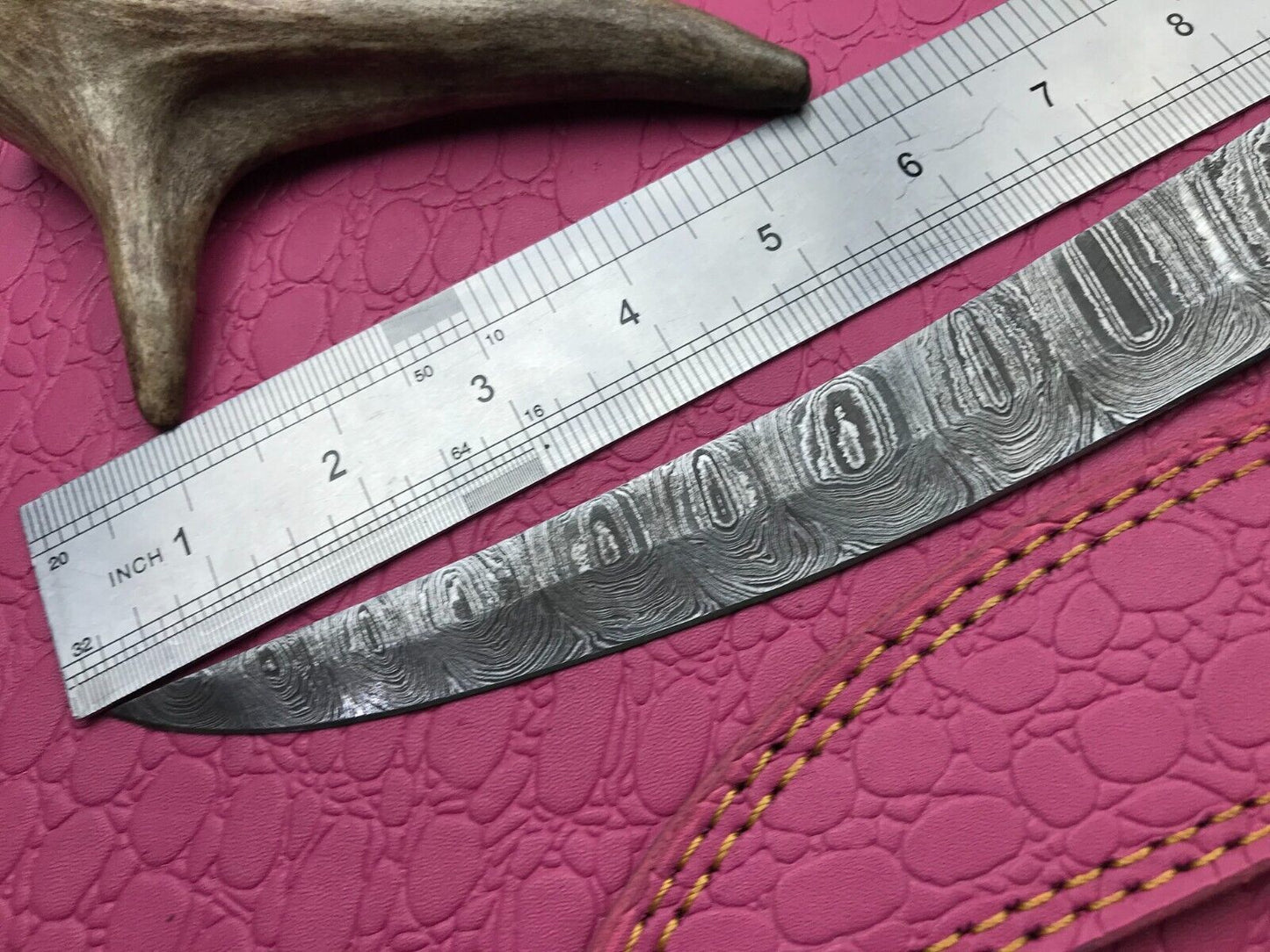 14" Handmade Damascus Fillet Knife Premium Damascus Steel Knife W/Sheath