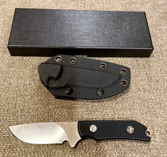 Mini Skinner Knife – Stainless Steel Blade with G10 Handle & Sheath