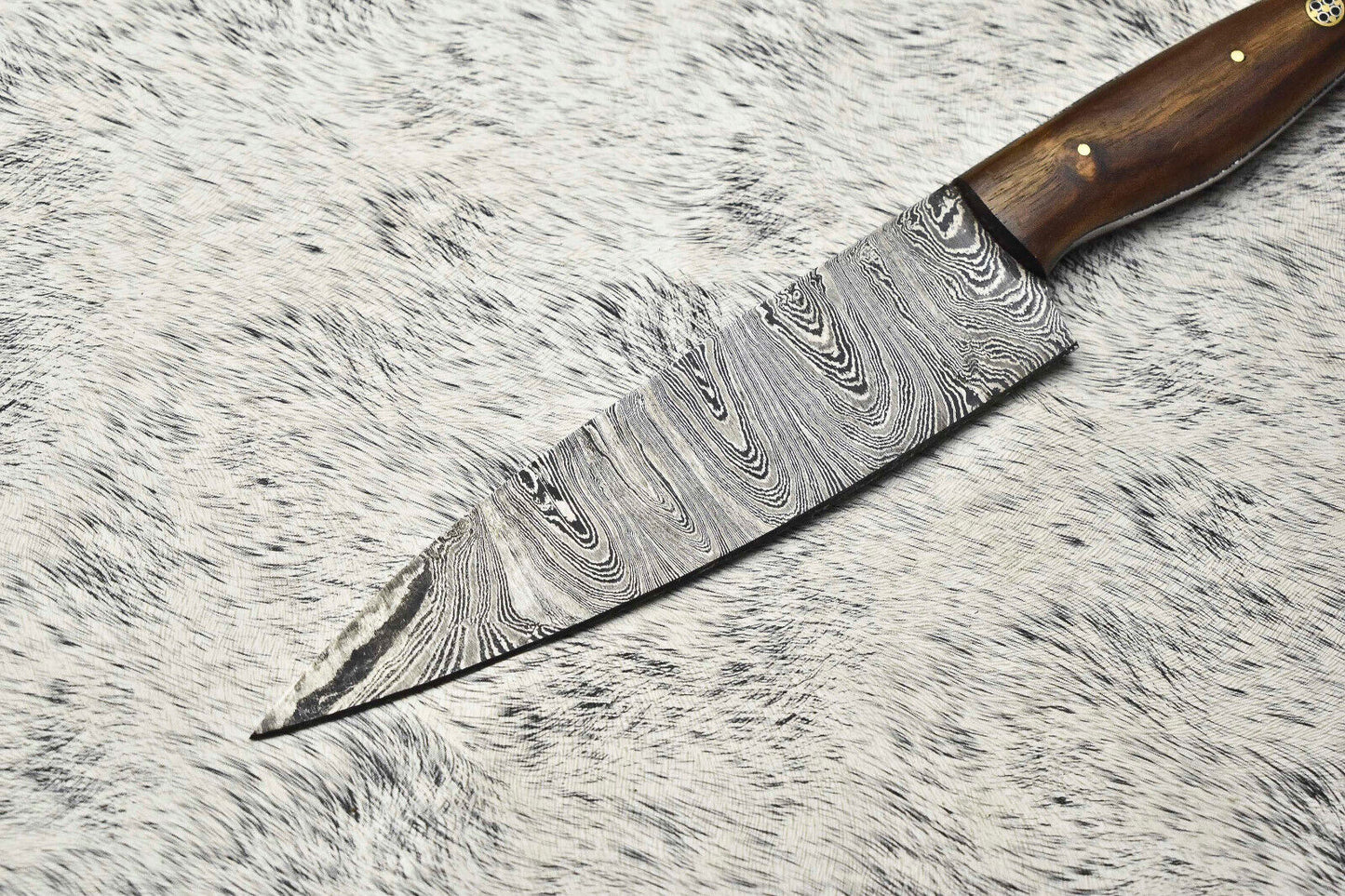 Premium 12" Handmade Damascus Steel Full Tang Chef Kitchen Knife
