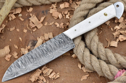 Premium CUSTOM Handmade Damascus Steel Chef Knife – Kitchen Full Tang Cleaver