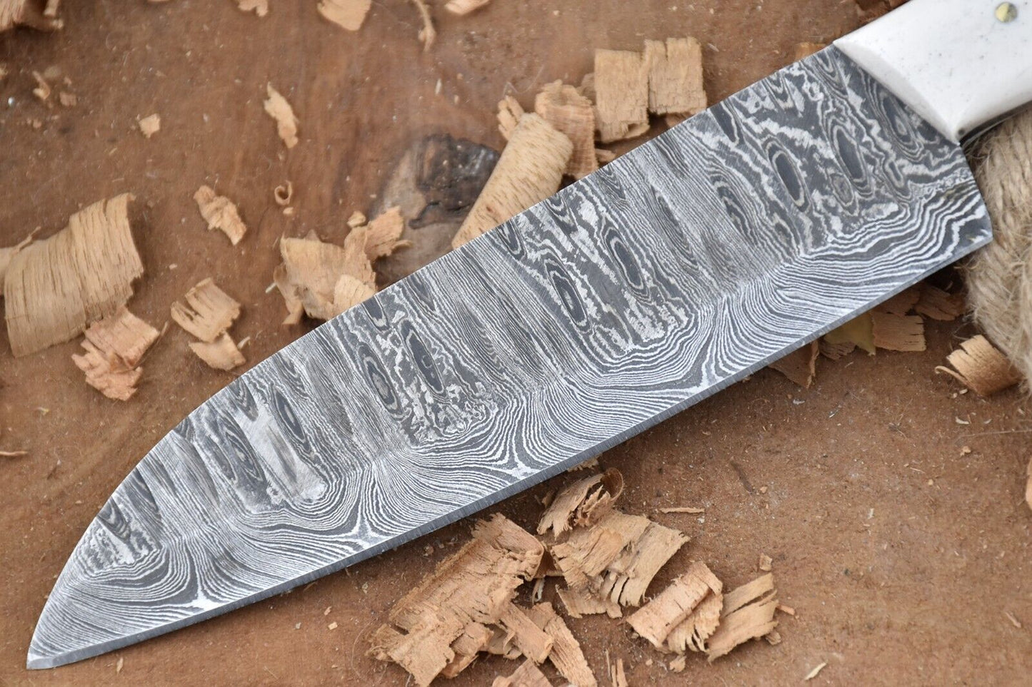 Premium CUSTOM Handmade Damascus Steel Chef Knife – Kitchen Full Tang Cleaver