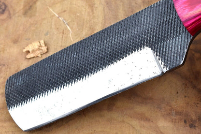 Hand Forged Bull Cutter Knife With Sheath Custom Bull Cutter Knife for Ranch & Outdoors