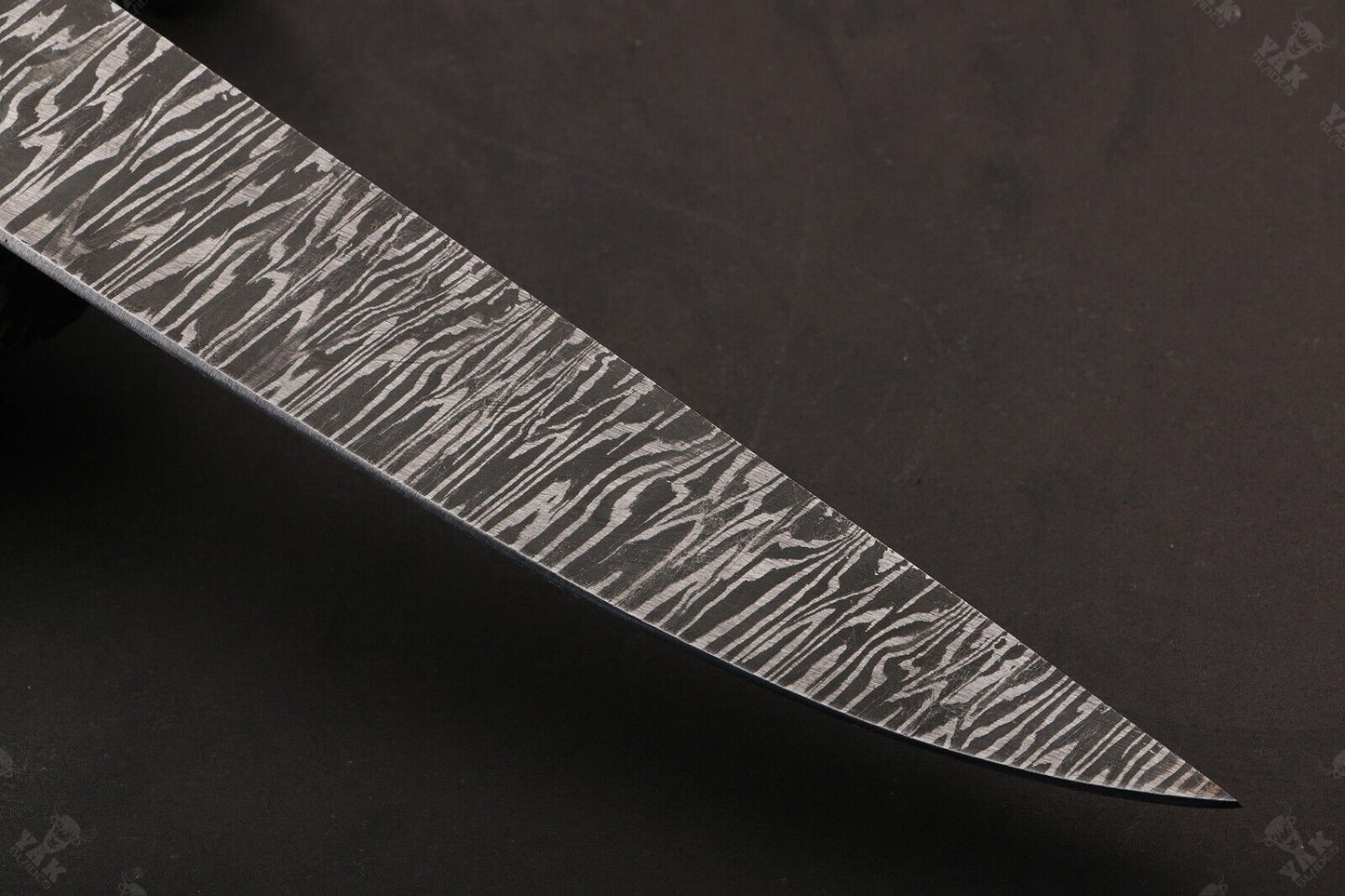 14" Handmade Damascus Steel Fillet Knife Damascus Fillet Knife Best Fillet Knife With Leather Sheath