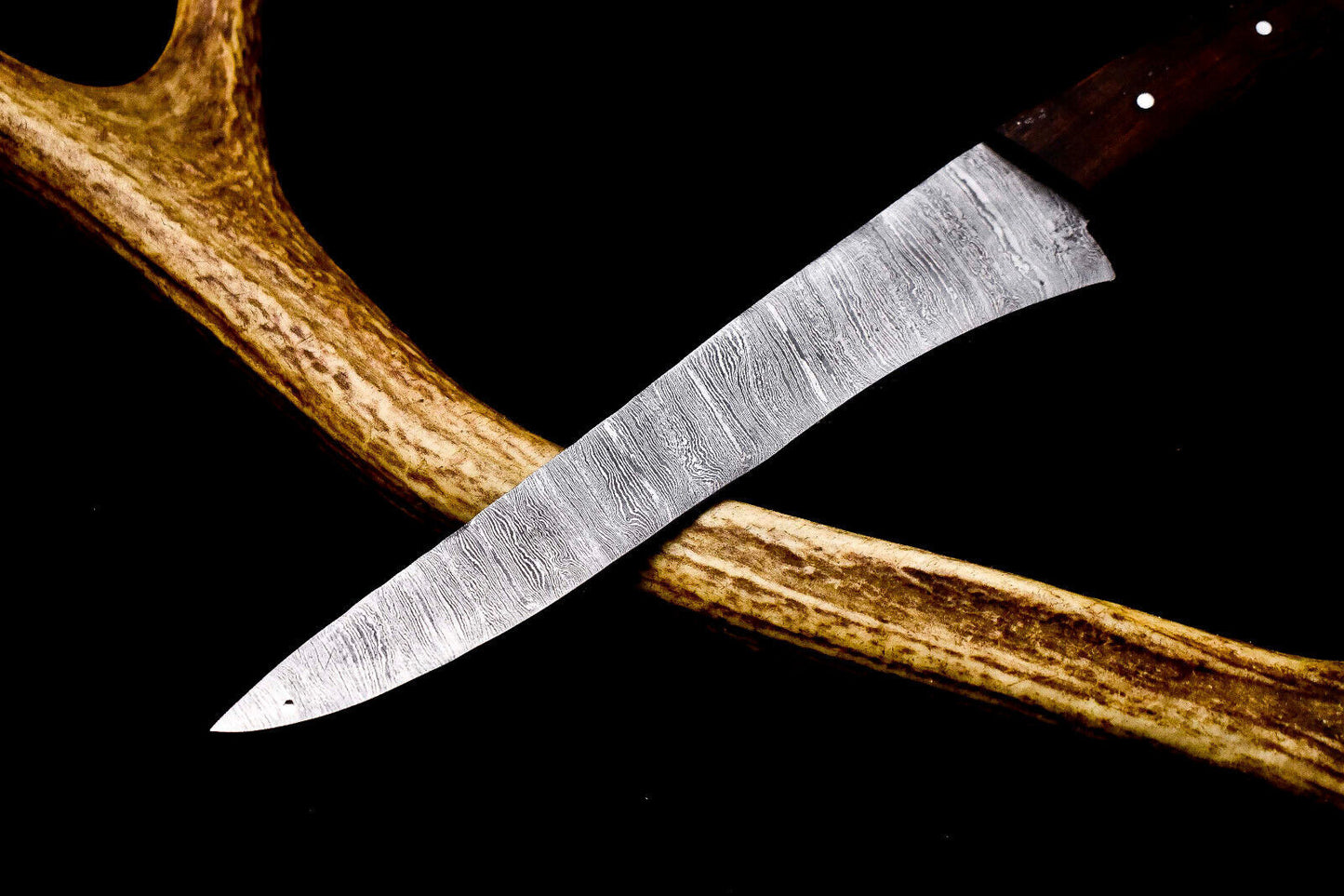 12" Custom Handmade Damascus Steel Chef Knife – Full Tang Kitchen Blade knife