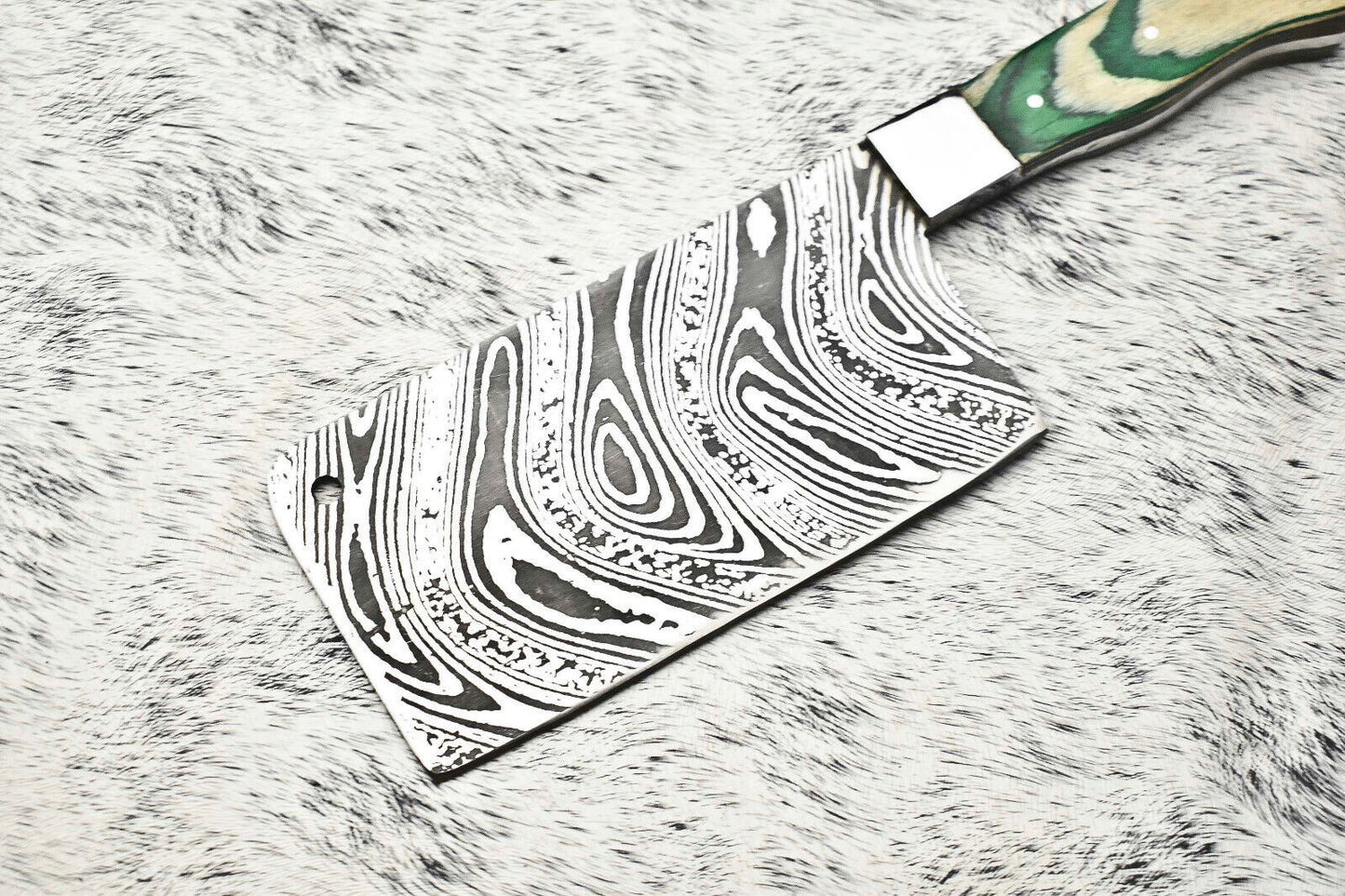 Cutlery Salvation Handmade Damascus Steel Full Tang Chef Knife – 10" Premium Kitchen Blade
