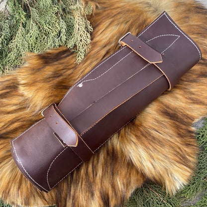 Custom Hand Forged Damascus Steel 5-Piece Kitchen Chef Knife Set with Camel Bone Handles