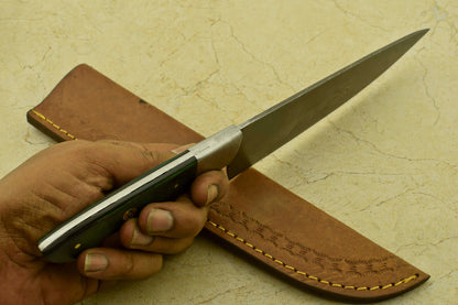 11.75" Handmade Damascus Steel Chef Kitchen Knife – Pakka Wood Handle, 512 Layers, Hand-Forged