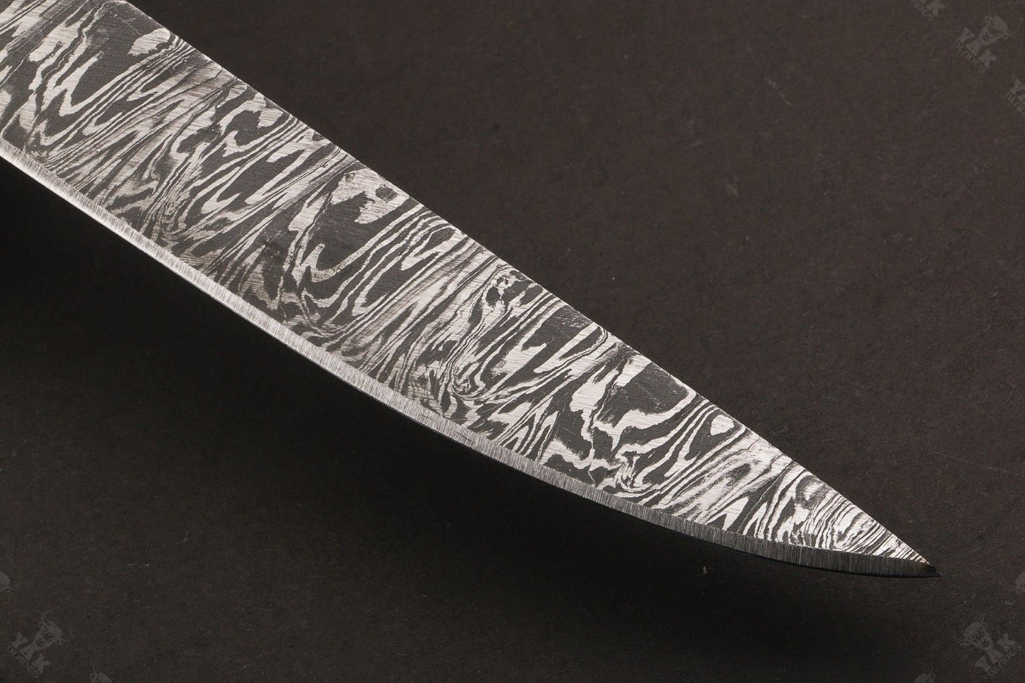 12" Handmade Twist Damascus Fillet Knife Damascus Steel Fillet Knife W/Sheath