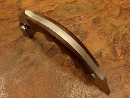 Custom D2 Steel Full Tang Karambit Knife Best Karambit with Sheath Micarta Handle