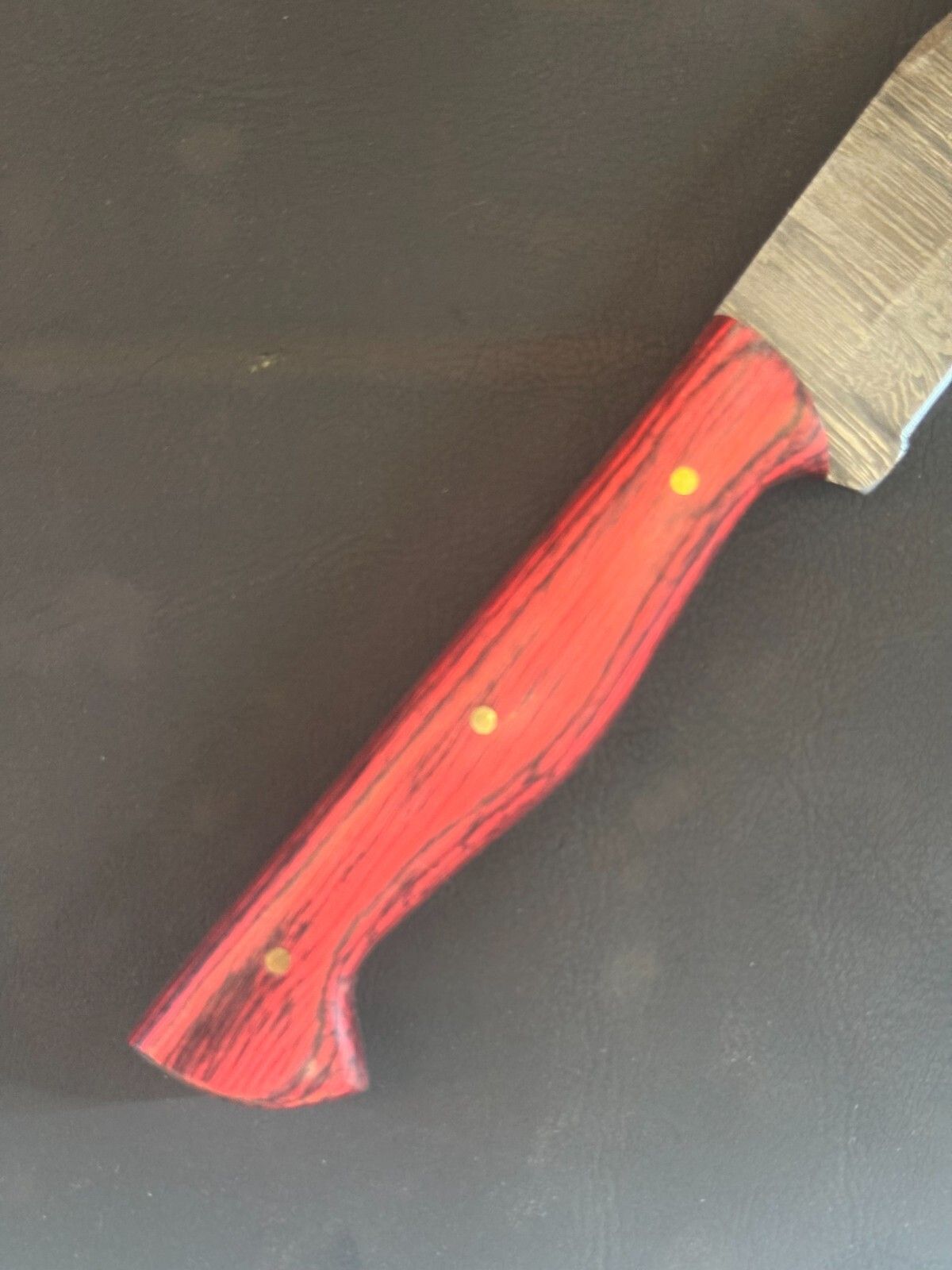 Hand Forged Damascus Fillet Knife 13" Damascus Steel Fillet Knife for Kitchen W/Sheath