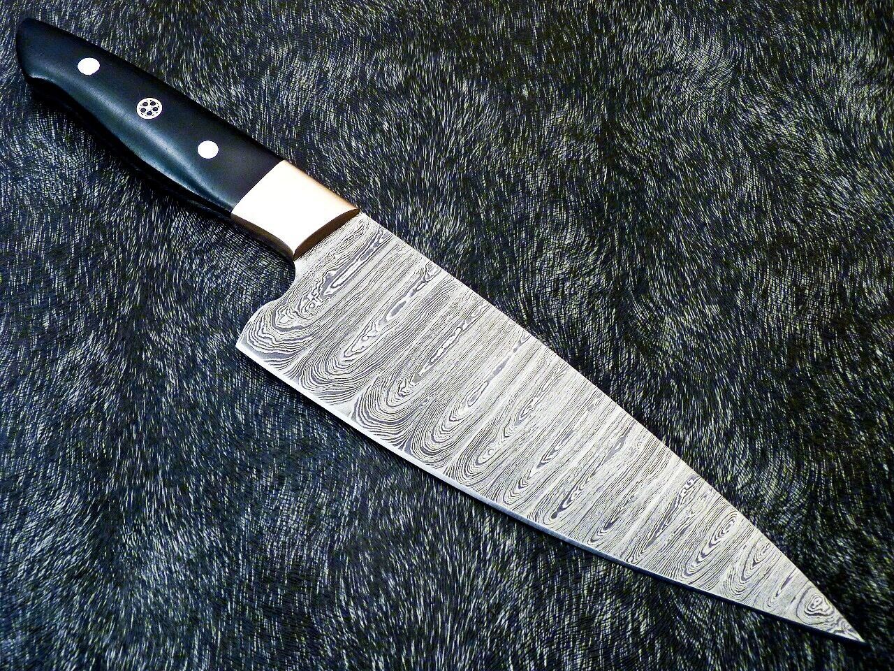 14" Custom Hand Forged Damascus Steel Chef Knife Kitchen Knife