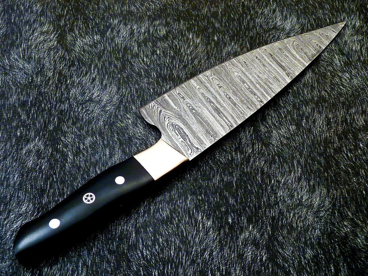 14" Custom Hand Forged Damascus Steel Chef Knife Kitchen Knife