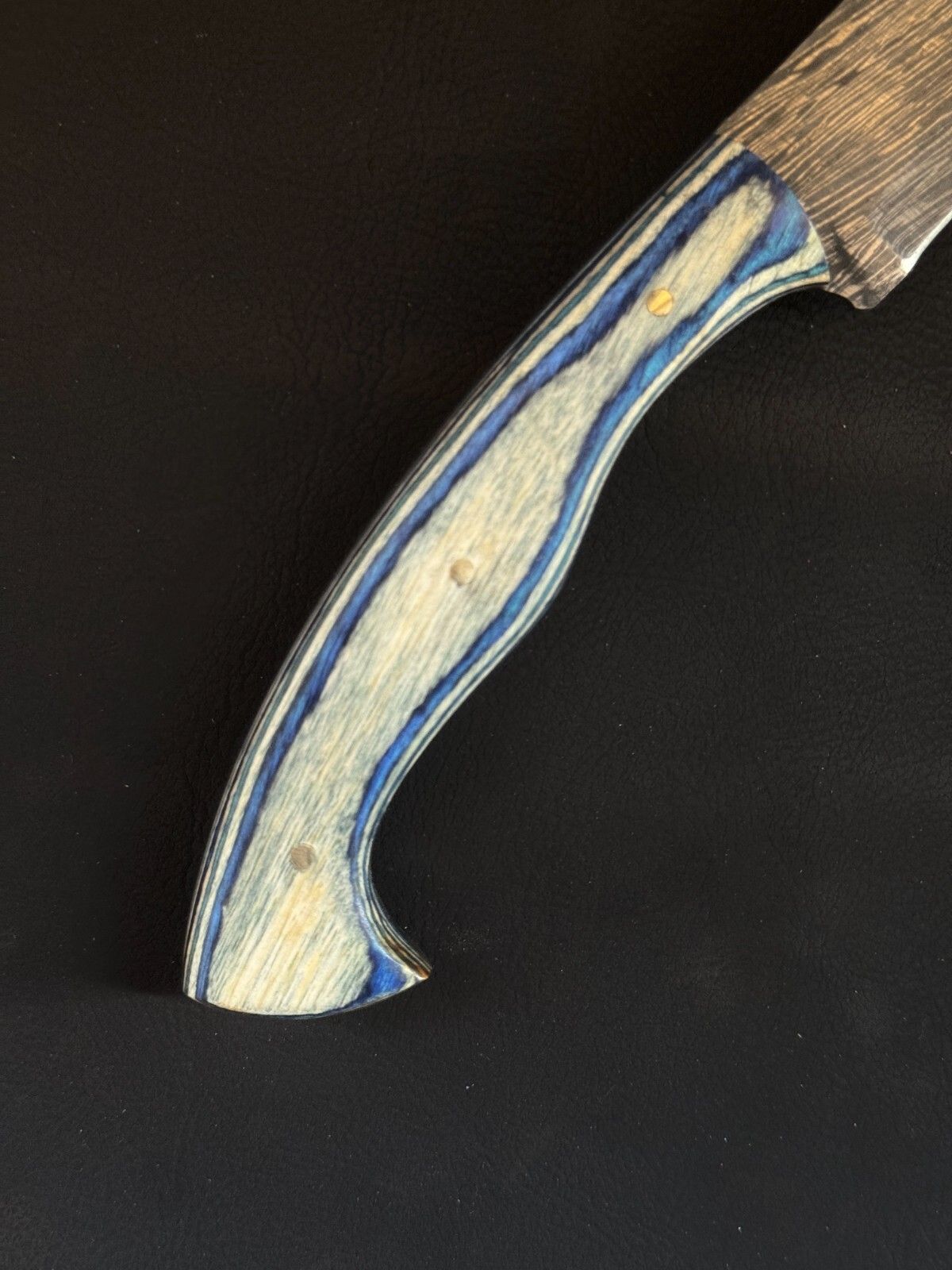 12.5" Handmade Damascus Fillet Knife Custom Fillet Knife with Pakka Wood Handle