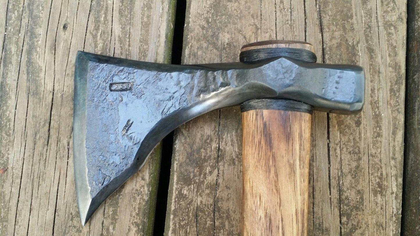 Hand-Forged Combat Spike Skull Crusher Viking Tomahawk | Tactical Axe