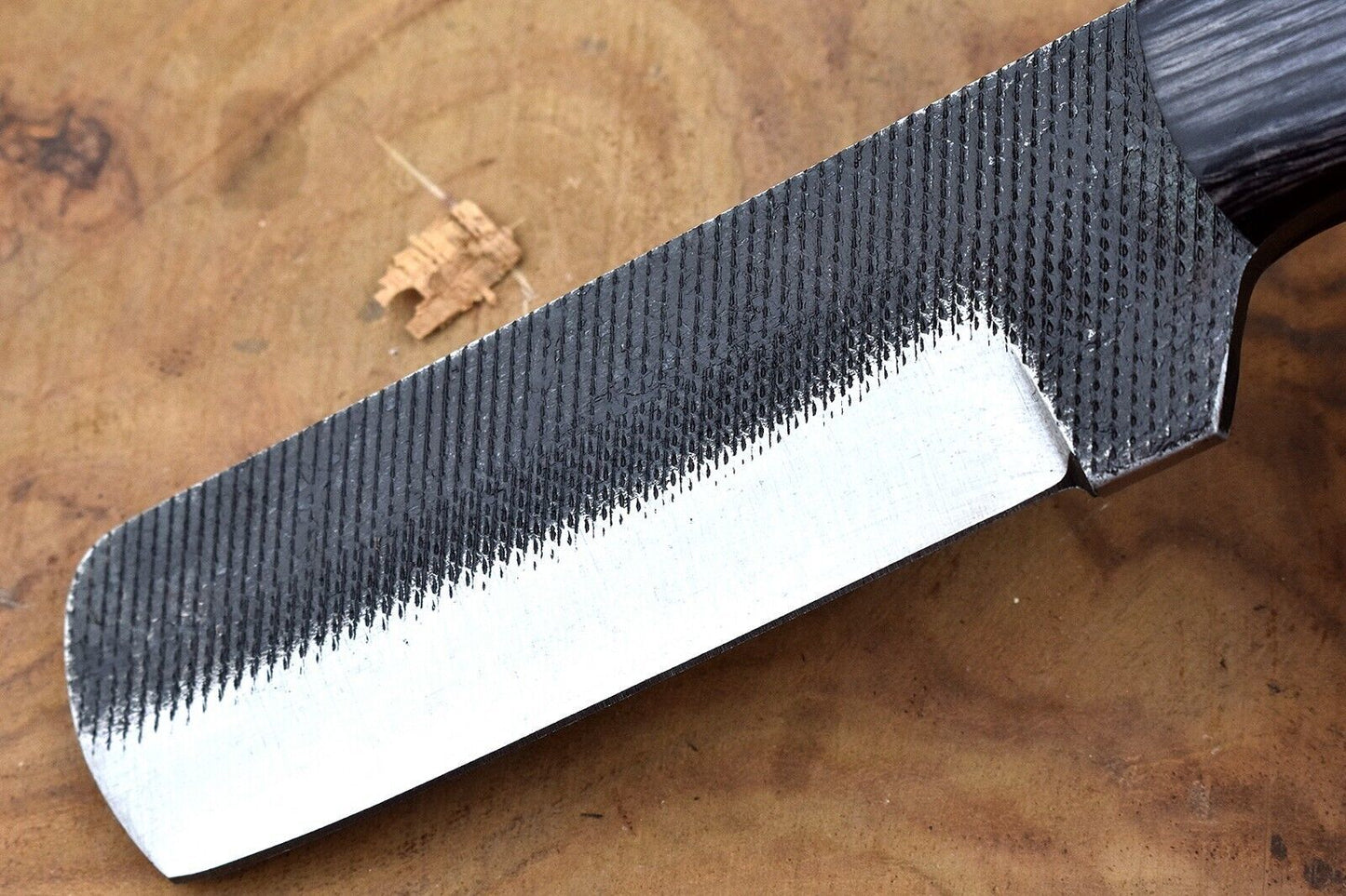Custom Hand Forged Carbon Steel Bull Cutter Knife W/Sheath Cowboy Bull Cutter Knife